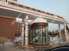 航天信息部玻璃保安值班岗亭