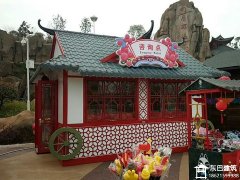 南昌万达乐园咨询点岗亭正式交付