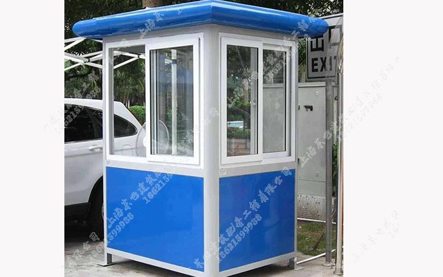 不锈钢岗亭这样上色效果更佳